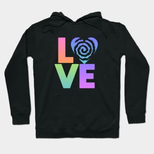 Love Abstract Hoodie